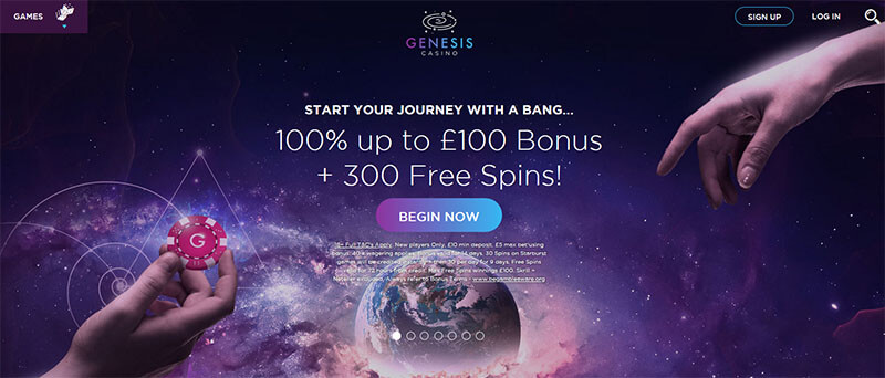 Genesis Casino Welcome Bonus