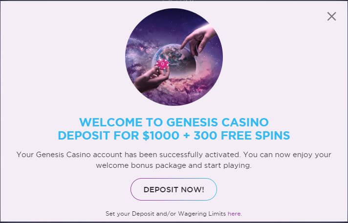 Genesis Casino Registration 4