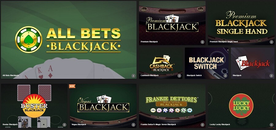 Betfair Casino Blackjack