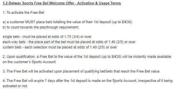 Betway Welcome Bonus 2