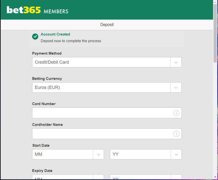 bet365 Online Casino Registration 5