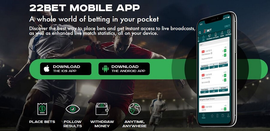 22Bet Mobile App