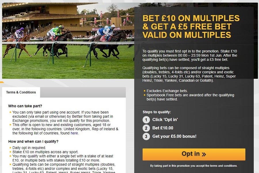 Betfair Promotions 2