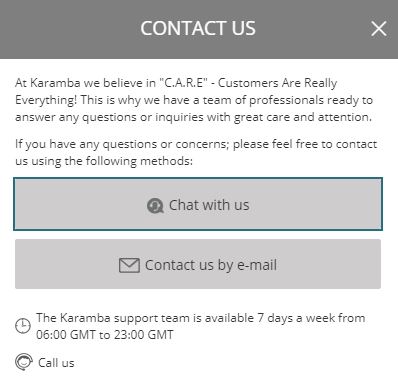 Karamba Contact