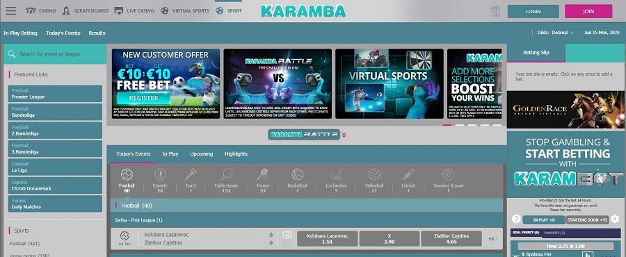 Karamba Registration 1