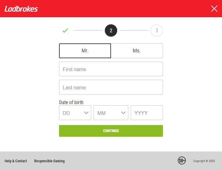 Ladbrokes Registration 2