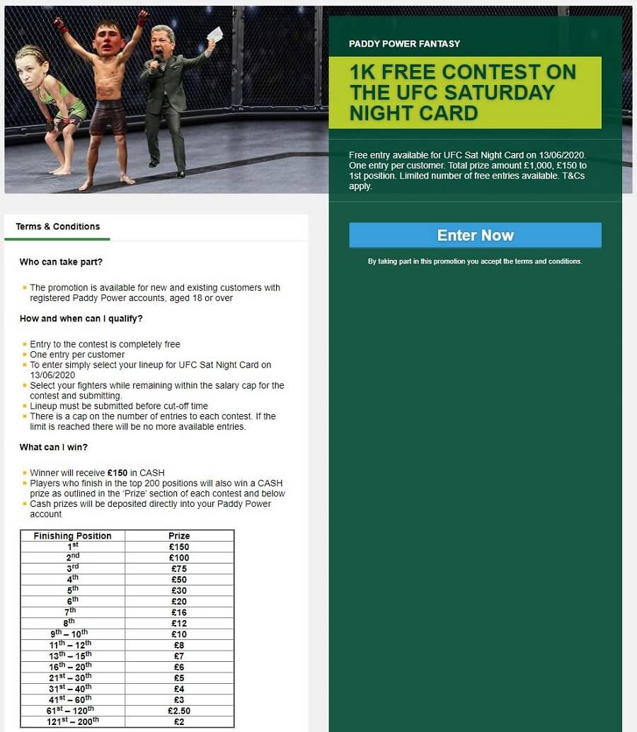 Paddy Power Promotions 3