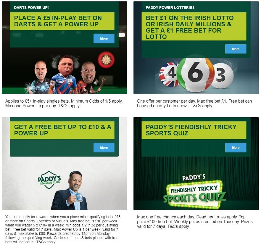 Paddy Power Promotions