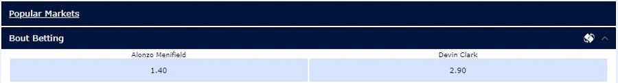 William Hill Betting Options MMA