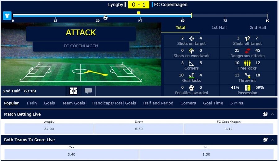 William Hill Live Betting