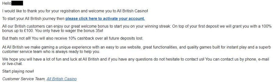 All British Casino Register 4