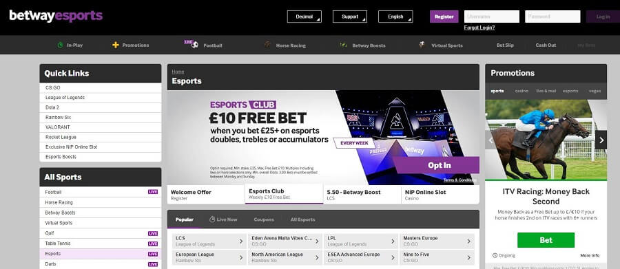 Betway Esports