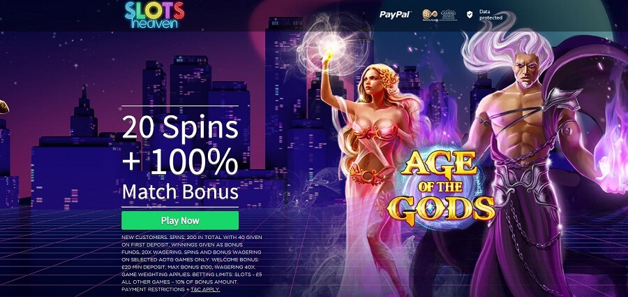 Slots Heaven No Deposit Bonus