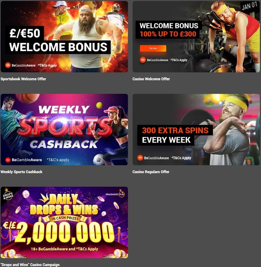 Tonybet Casino Promotions