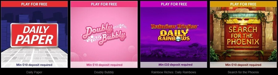 Starspins Casino Free Games